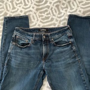 Mens express jeans medium blue 32x32